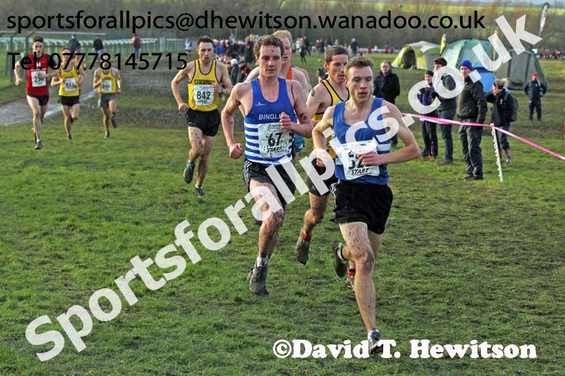 Senior mens Northern Cross Country  Championships, Pontefract. Photo: David T. Hewitson/Sports for All Pics
